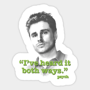 Psych Both Ways Sticker